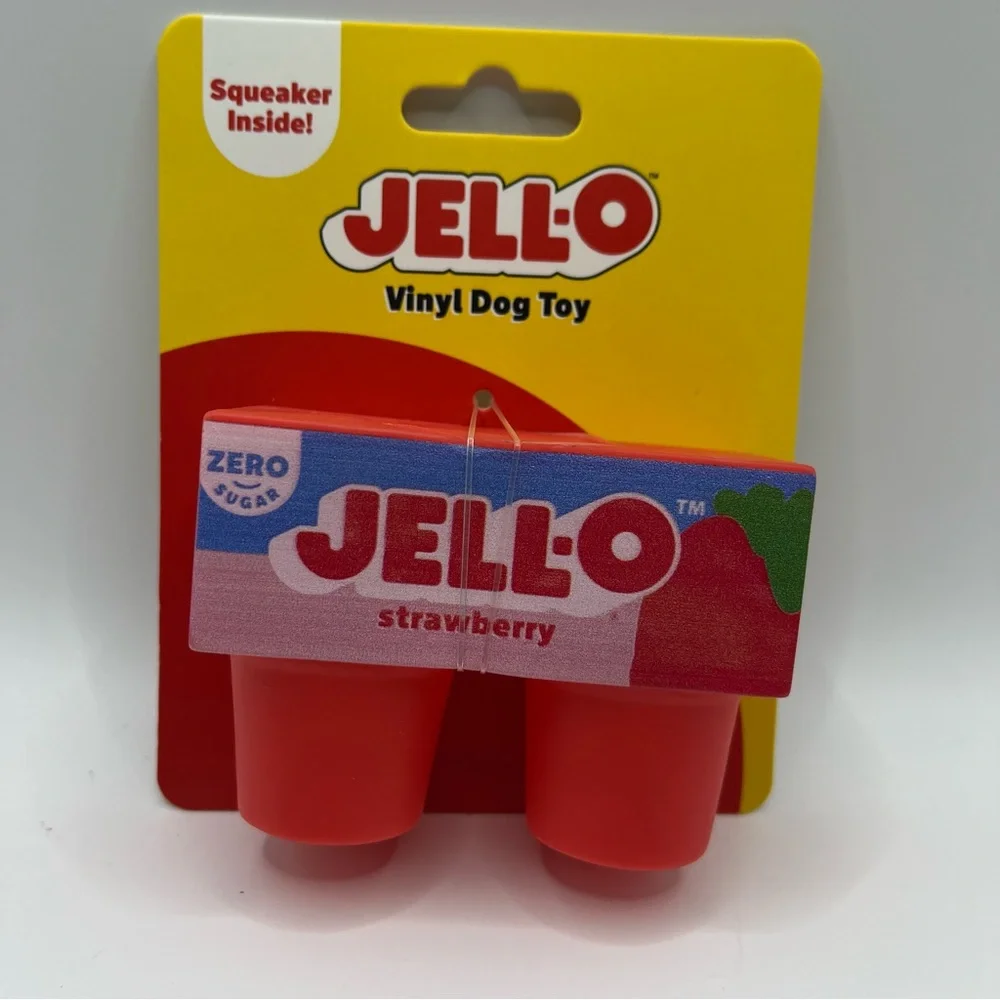 NWT‎ Novelty Dog Toys Lot of 4 | Retro Food Squeaky Toys